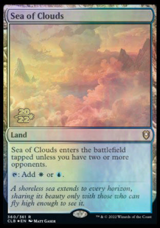 Sea of Clouds [Commander Legends: Battle for Baldur's Gate Prerelease Promos] | Boutique FDB TCG