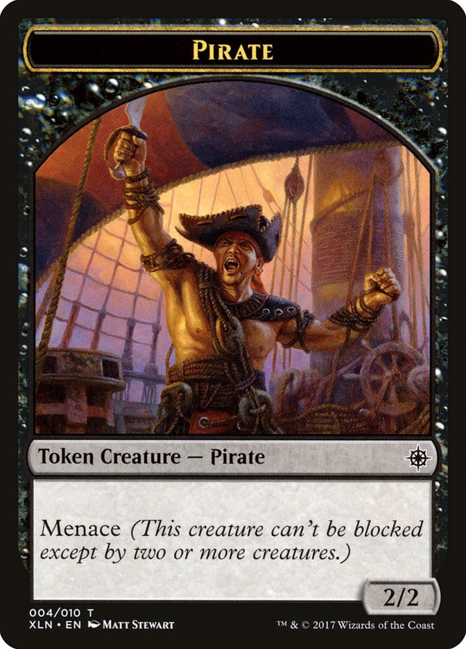 Pirate Token [Ixalan Tokens] | Boutique FDB TCG