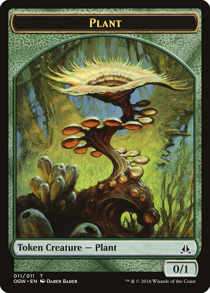 Plant Token [Oath of the Gatewatch Tokens] | Boutique FDB TCG