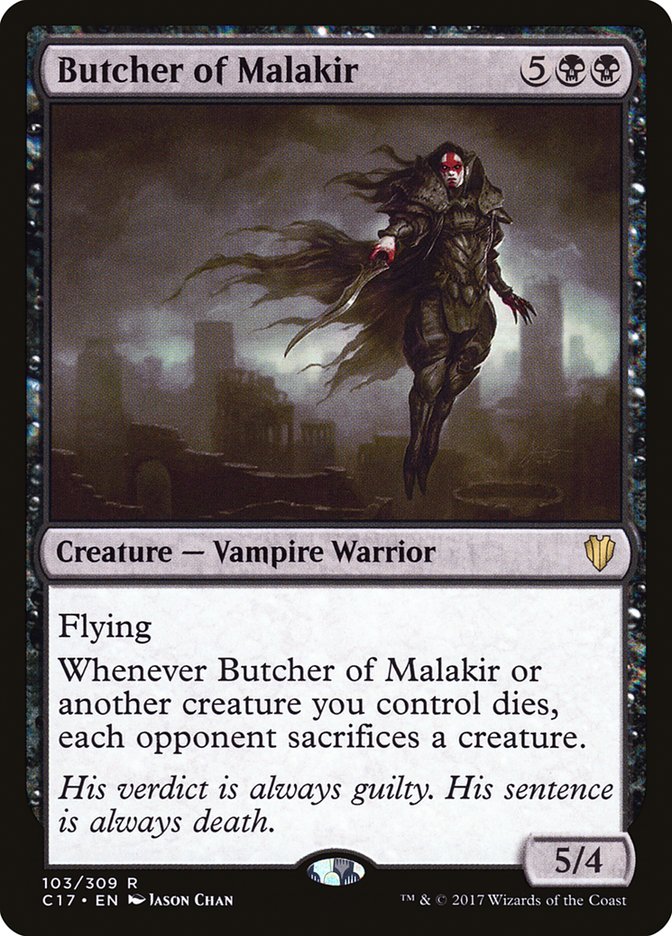 Butcher of Malakir [Commander 2017] | Boutique FDB TCG