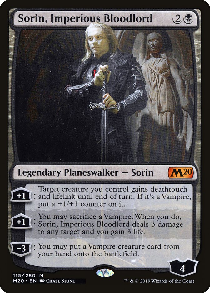 Sorin, Imperious Bloodlord [Core Set 2020] | Boutique FDB TCG