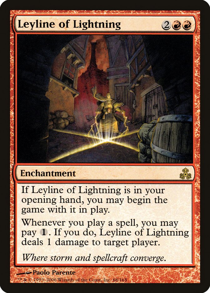 Leyline of Lightning [Guildpact] | Boutique FDB TCG