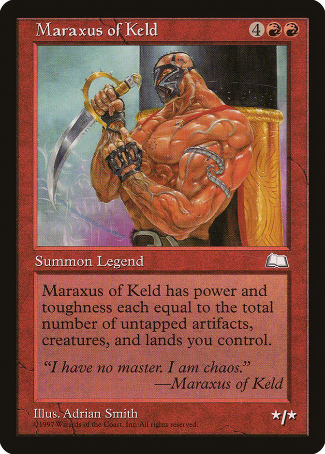 Maraxus of Keld [Weatherlight] | Boutique FDB TCG