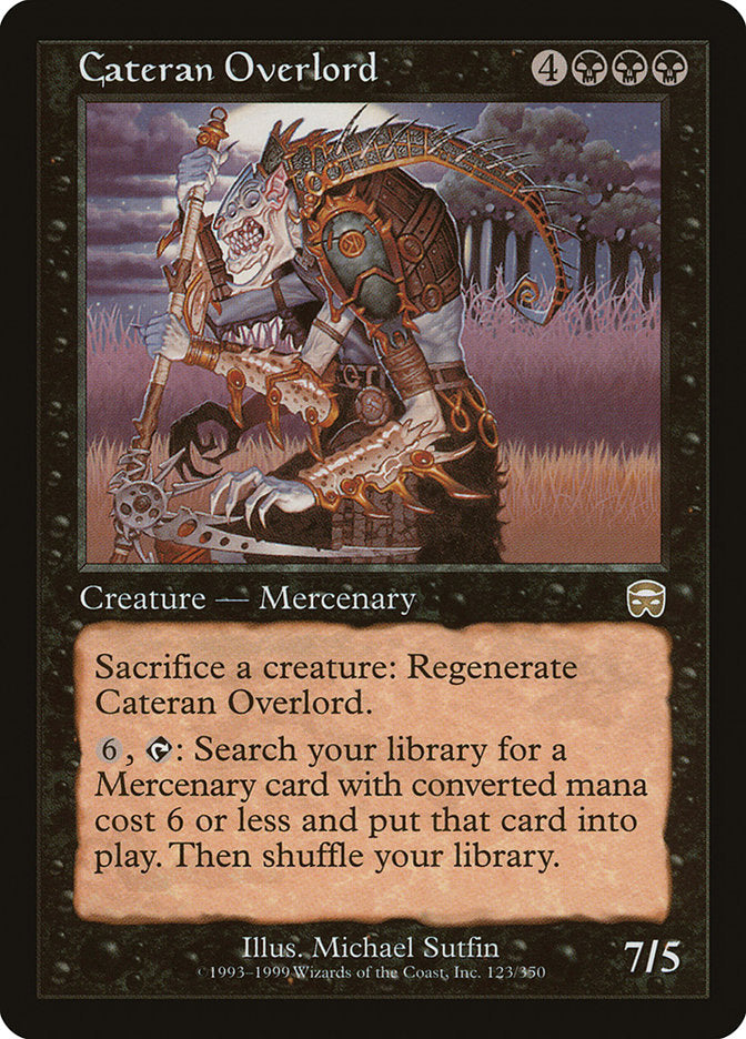 Cateran Overlord [Mercadian Masques] | Boutique FDB TCG