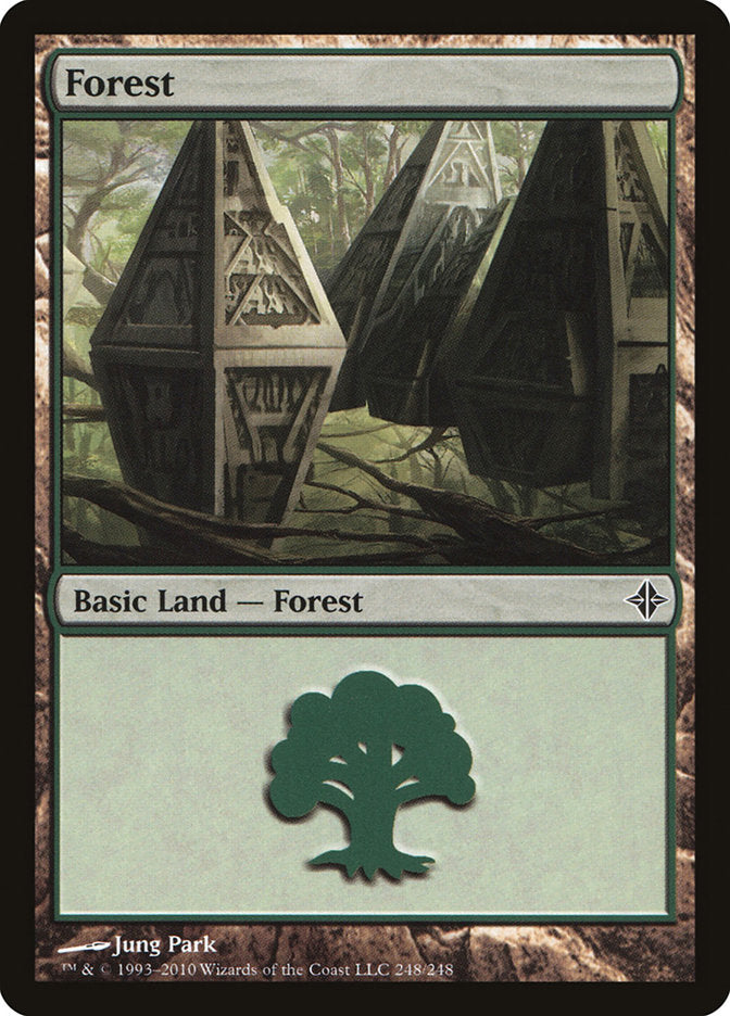 Forest (248) [Rise of the Eldrazi] | Boutique FDB TCG