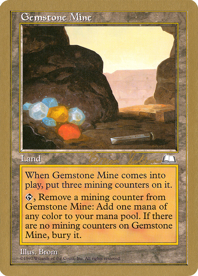 Gemstone Mine (Brian Selden) [World Championship Decks 1998] | Boutique FDB TCG