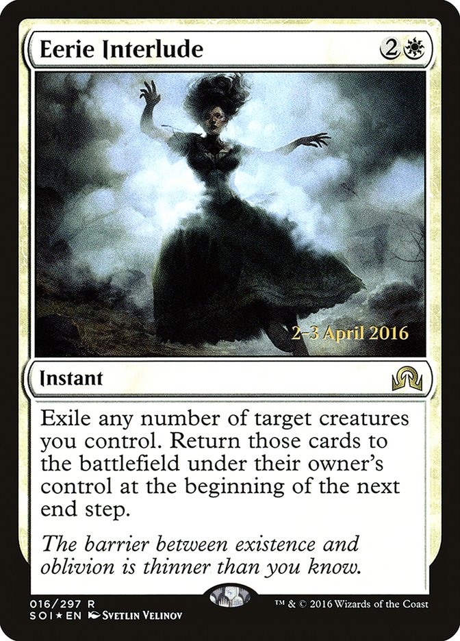 Eerie Interlude [Shadows over Innistrad Prerelease Promos] | Boutique FDB TCG
