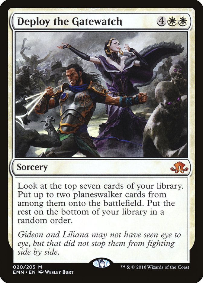 Deploy the Gatewatch [Eldritch Moon] | Boutique FDB TCG