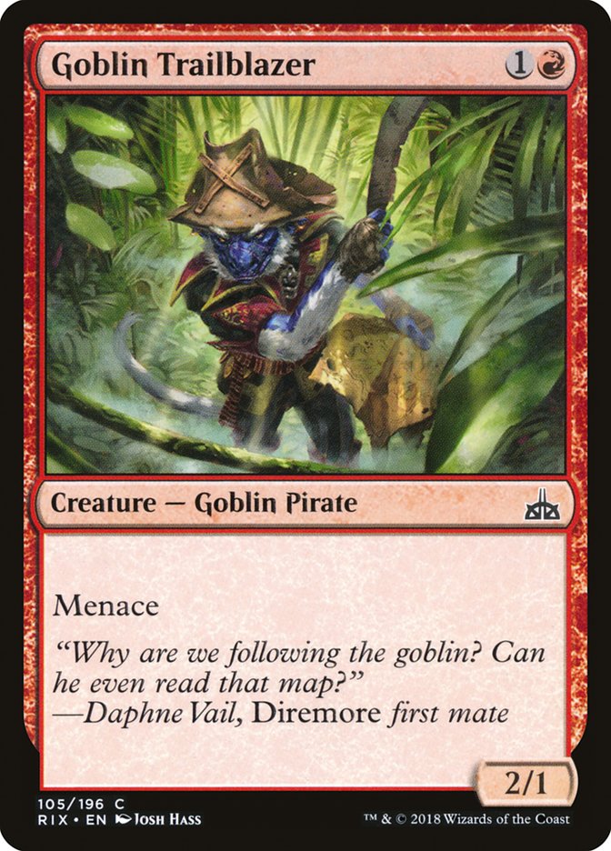 Goblin Trailblazer [Rivals of Ixalan] | Boutique FDB TCG