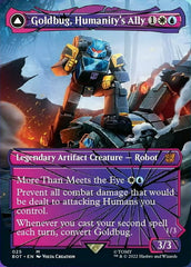 Goldbug, Humanity's Ally // Goldbug, Scrappy Scout (Shattered Glass) [Transformers] | Boutique FDB TCG