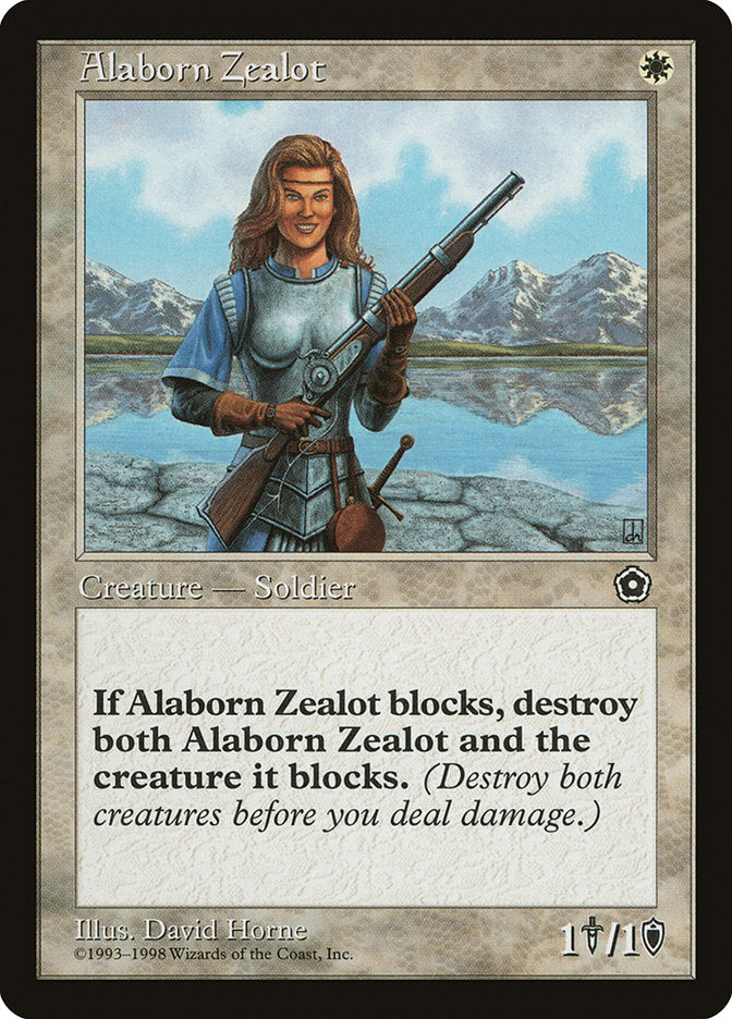 Alaborn Zealot [Portal Second Age] | Boutique FDB TCG