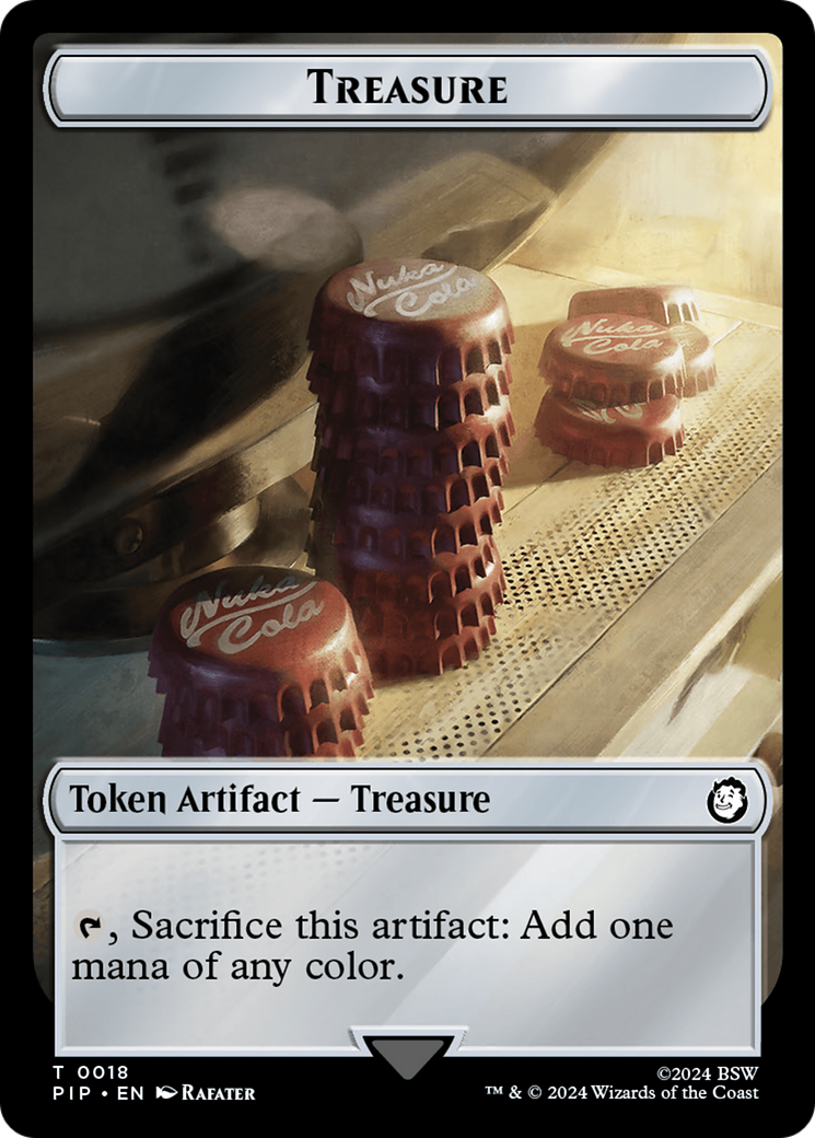 Junk // Treasure Double-Sided Token [Fallout Tokens] | Boutique FDB TCG