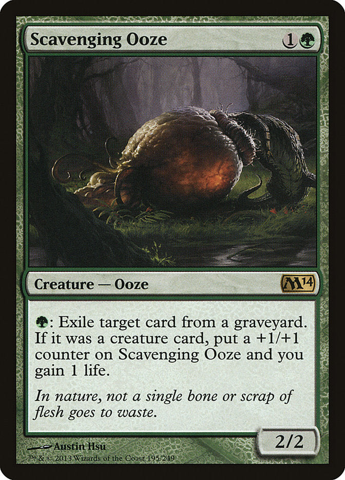 Scavenging Ooze [Magic 2014] | Boutique FDB TCG