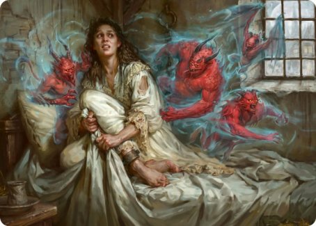 Eruth, Tormented Prophet Art Card [Innistrad: Crimson Vow Art Series] | Boutique FDB TCG