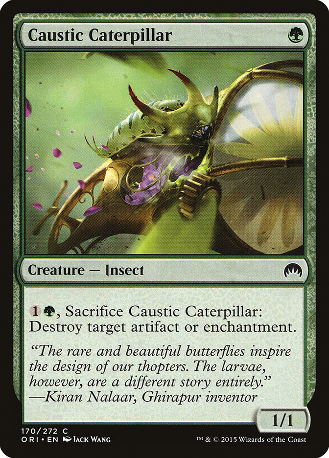 Caustic Caterpillar [Magic Origins] | Boutique FDB TCG