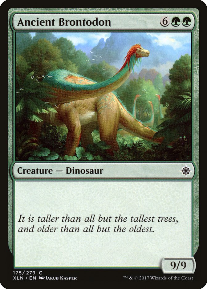 Ancient Brontodon [Ixalan] | Boutique FDB TCG