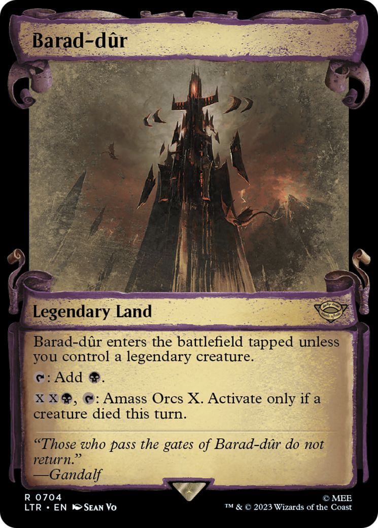 Barad-dur [The Lord of the Rings: Tales of Middle-Earth Showcase Scrolls] | Boutique FDB TCG