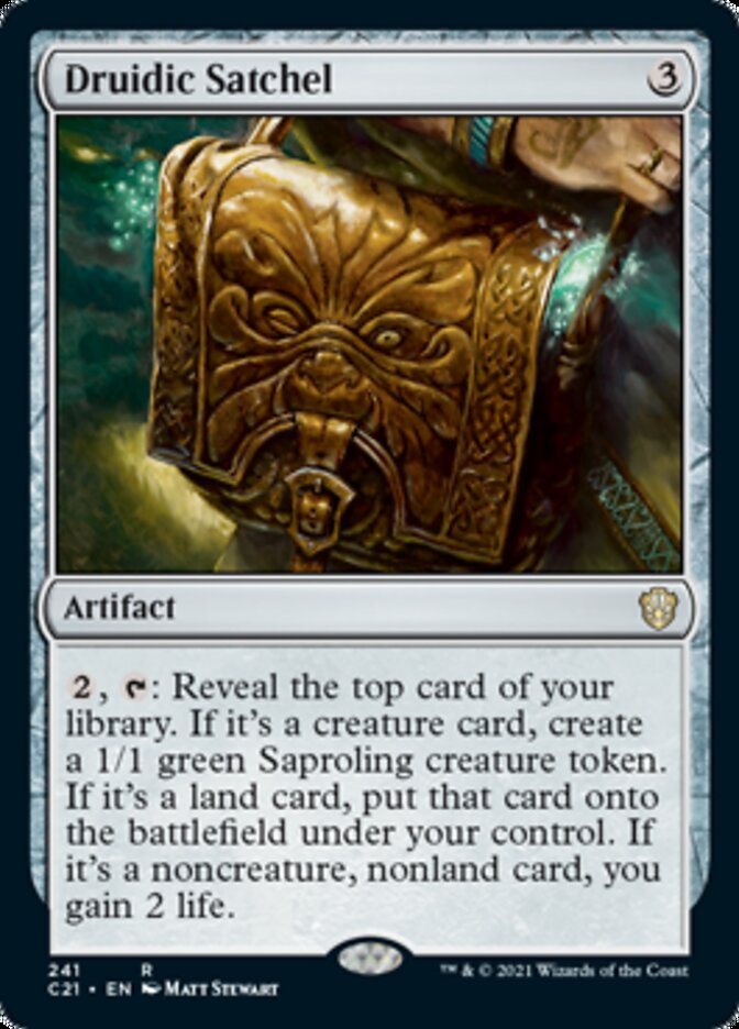 Druidic Satchel [Commander 2021] | Boutique FDB TCG
