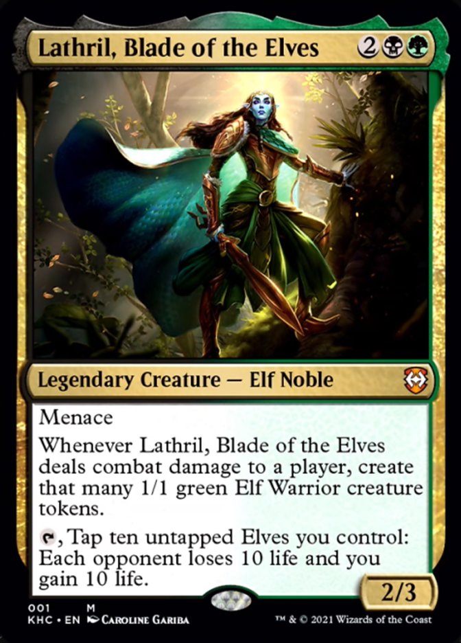 Lathril, Blade of the Elves [Kaldheim Commander] | Boutique FDB TCG