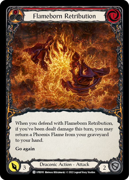 Flameborn Retribution [UPR095] (Uprising) | Boutique FDB TCG