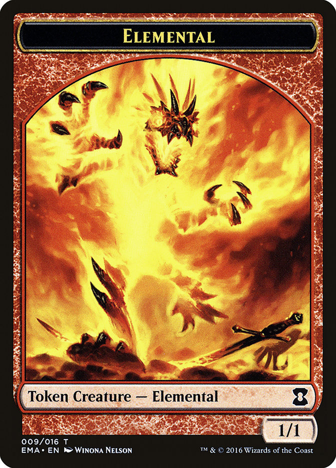 Elemental Token (009/016) [Eternal Masters Tokens] | Boutique FDB TCG