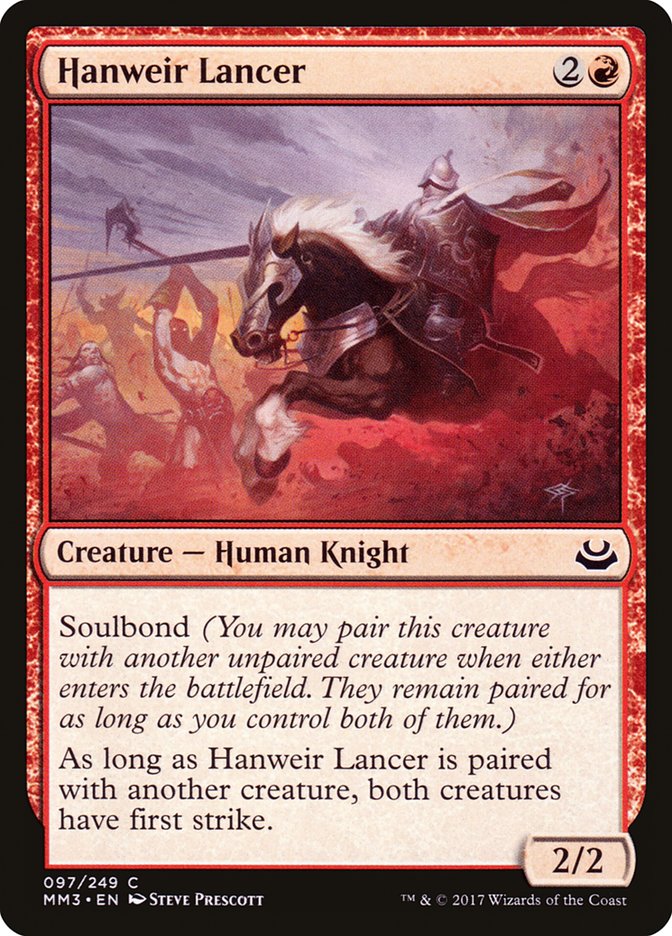 Hanweir Lancer [Modern Masters 2017] | Boutique FDB TCG