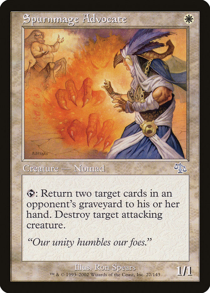 Spurnmage Advocate [Judgment] | Boutique FDB TCG