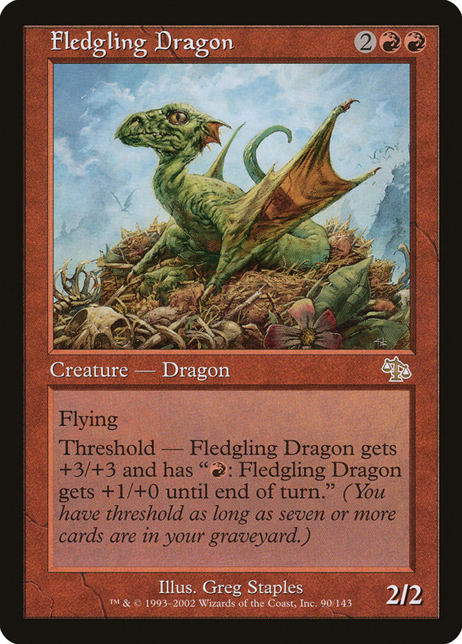 Fledgling Dragon [Judgment] | Boutique FDB TCG