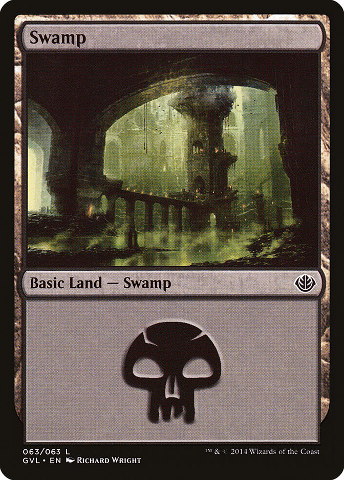 Swamp (63) (Garruk vs. Liliana) [Duel Decks Anthology] | Boutique FDB TCG