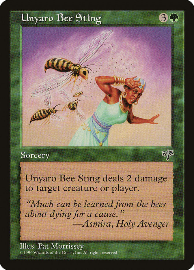 Unyaro Bee Sting [Mirage] | Boutique FDB TCG