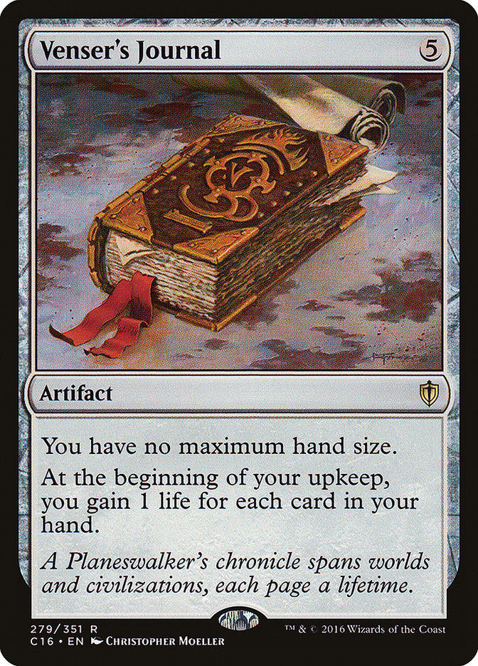 Venser's Journal [Commander 2016] | Boutique FDB TCG