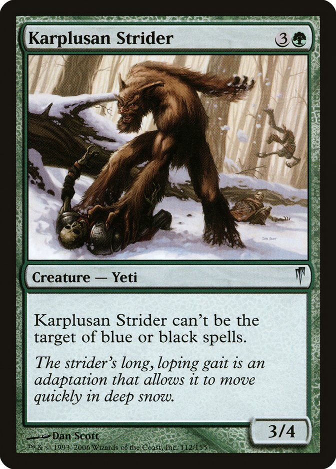 Karplusan Strider [Coldsnap] | Boutique FDB TCG