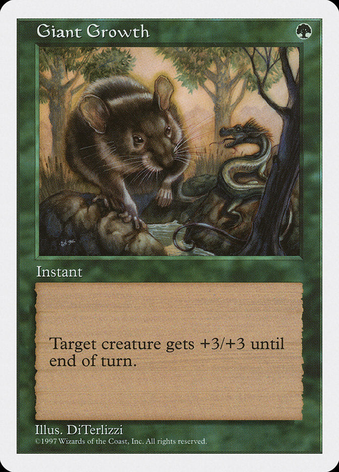Giant Growth [Fifth Edition] | Boutique FDB TCG