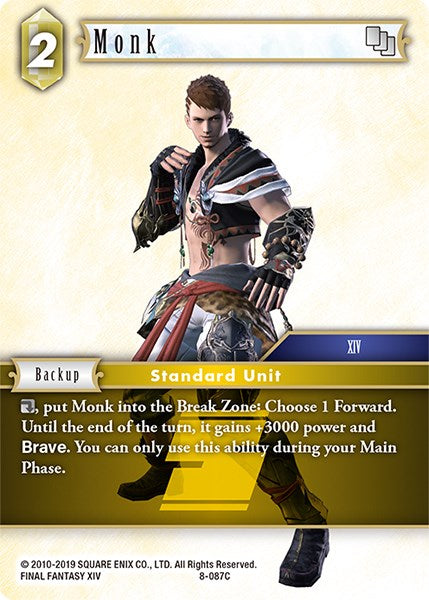 Monk [Opus VIII] | Boutique FDB TCG