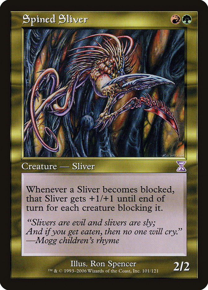 Spined Sliver [Time Spiral Timeshifted] | Boutique FDB TCG