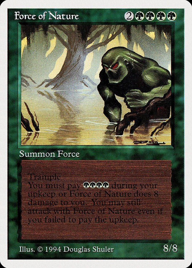 Force of Nature [Summer Magic / Edgar] | Boutique FDB TCG