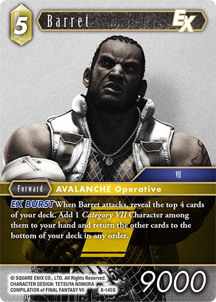 Barret EX [Opus VIII] | Boutique FDB TCG