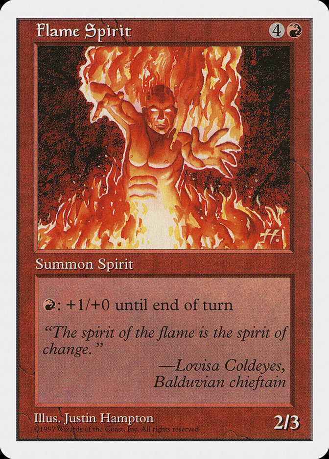 Flame Spirit [Fifth Edition] | Boutique FDB TCG