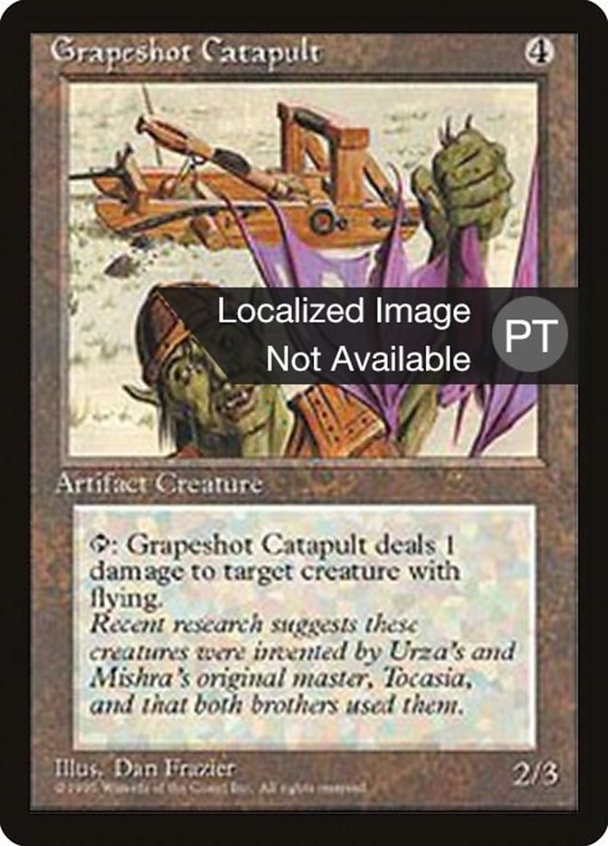 Grapeshot Catapult [Fourth Edition (Foreign Black Border)] | Boutique FDB TCG