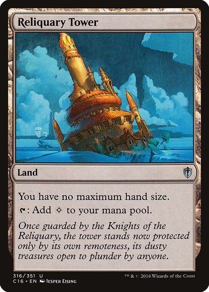 Reliquary Tower [Commander 2016] | Boutique FDB TCG