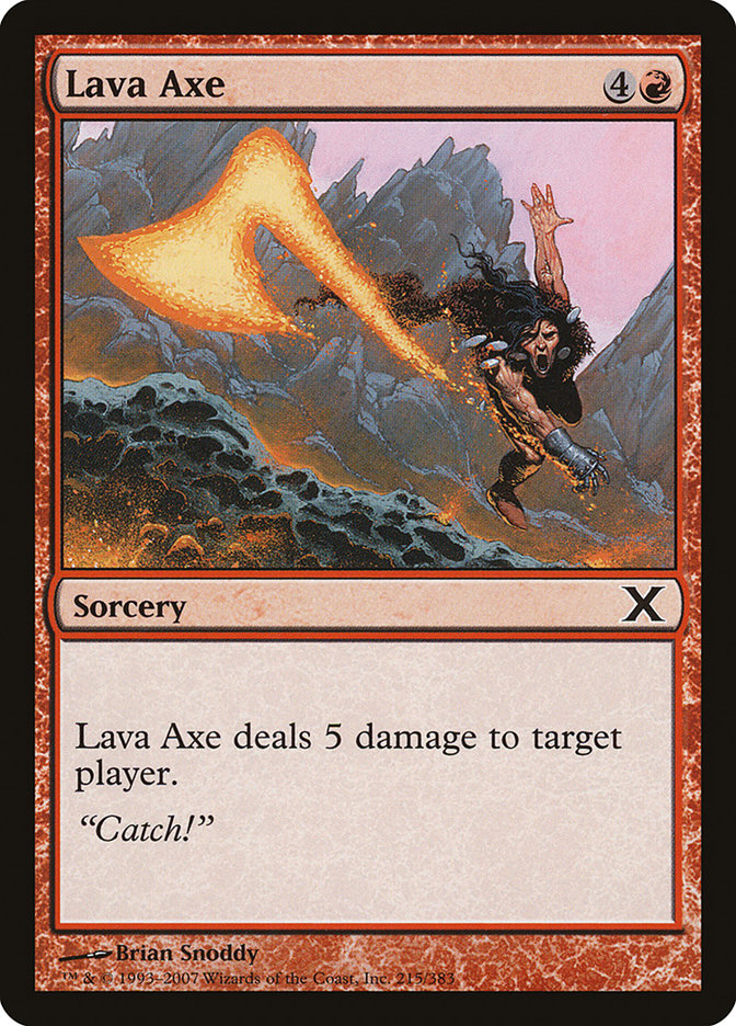 Lava Axe [Tenth Edition] | Boutique FDB TCG