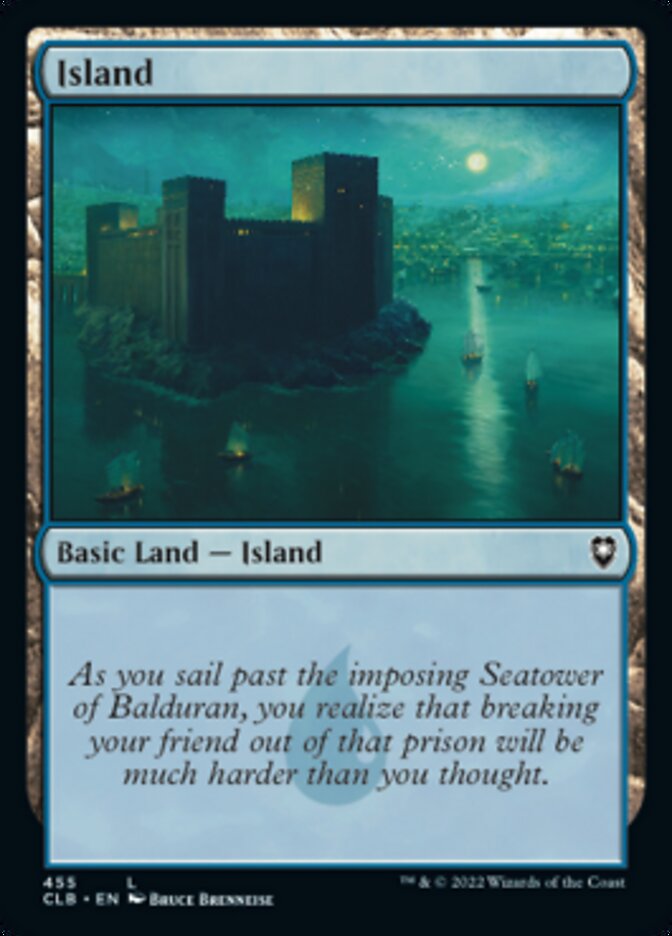 Island (455) [Commander Legends: Battle for Baldur's Gate] | Boutique FDB TCG