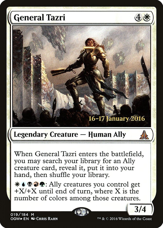 General Tazri [Oath of the Gatewatch Prerelease Promos] | Boutique FDB TCG