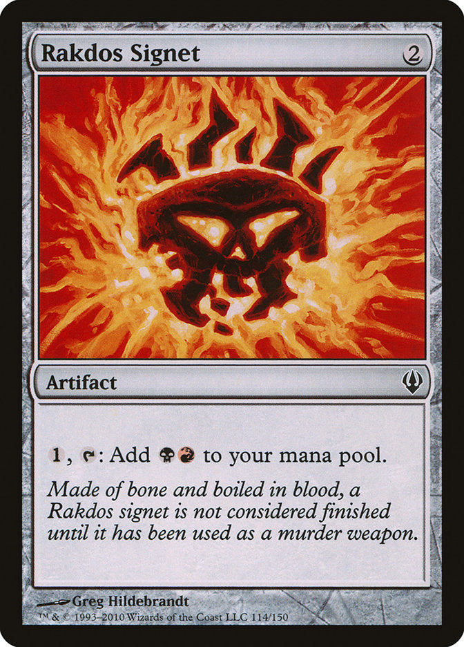 Rakdos Signet [Archenemy] | Boutique FDB TCG