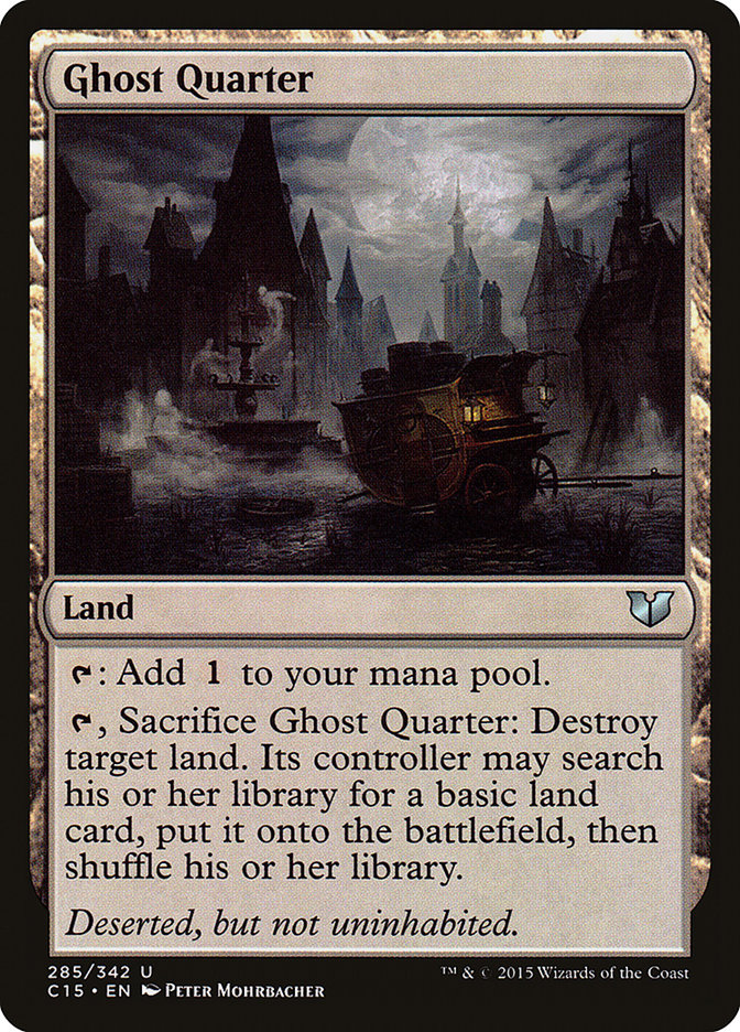 Ghost Quarter [Commander 2015] | Boutique FDB TCG