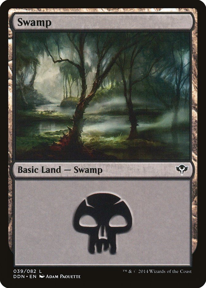 Swamp (39) [Duel Decks: Speed vs. Cunning] | Boutique FDB TCG