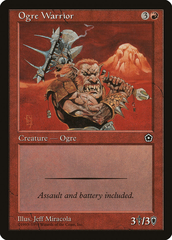 Ogre Warrior [Portal Second Age] | Boutique FDB TCG