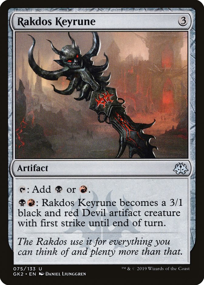 Rakdos Keyrune [Ravnica Allegiance Guild Kit] | Boutique FDB TCG