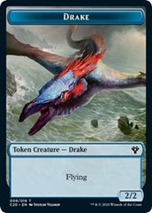 Drake // Insect (018) Double-Sided Token [Commander 2020 Tokens] | Boutique FDB TCG