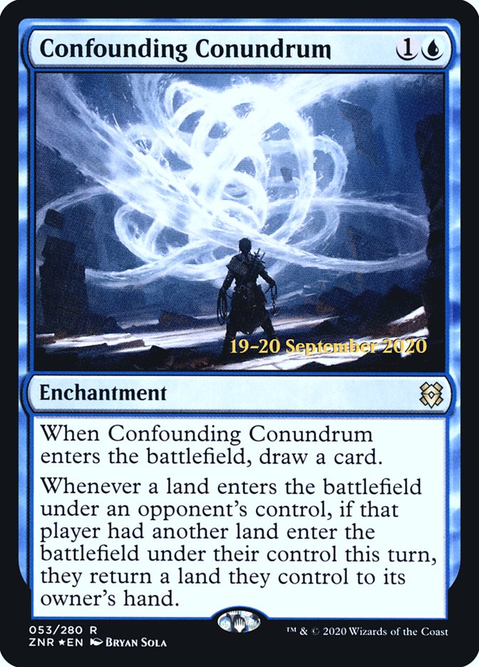 Confounding Conundrum [Zendikar Rising Prerelease Promos] | Boutique FDB TCG